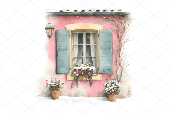 Download 30 Pink Vintage Winter Scene JPG Bundle - Jpg bundle Collection