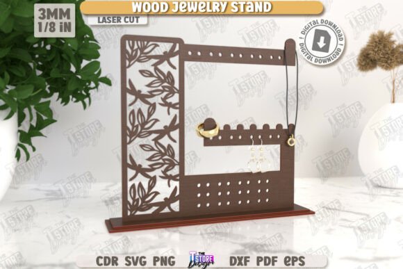 Download Jewelry Display Laser Cut |Jewelry Stand - Jewelry Collection