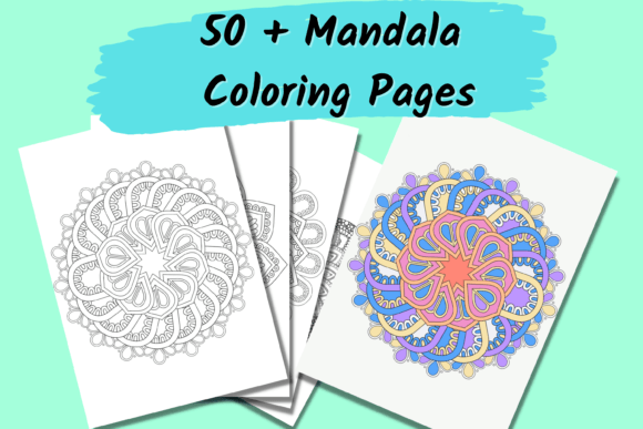 Download 50 Intricate Mandala Coloring Pages - Intricate Collection